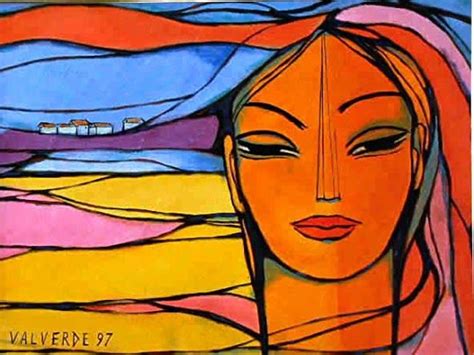 Pintura Costarricense Autor César Valverde Landscape Art Painting Diy