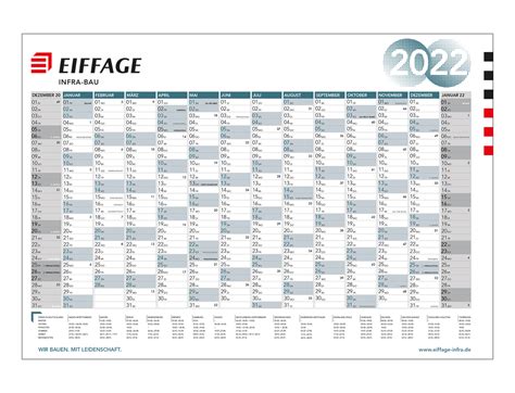 Wandkalender Kalender 2022
