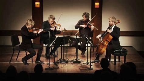 Danish String Quartet At Cms Nu Blomstertiden Kommer Youtube