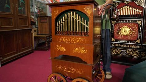 Paper Roll Organ Barrel Organ Music Box Youtube