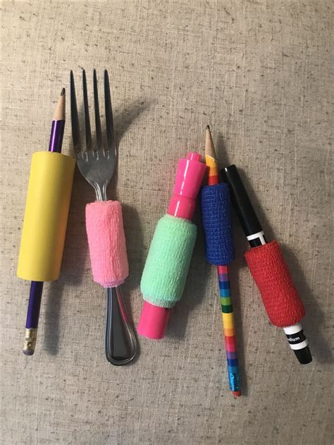 This creates a base that will allow you to adjust the grip up and down the length of the pen as needed. A Special Kind of DIY: Pencil Grips (With images) | Pencil grip, Pencil grip diy, Diy pencil