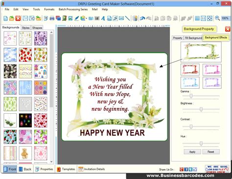 Built by the greeting card industry, for the greeting card industry. Greeting card maker software - BusinessBarcodes