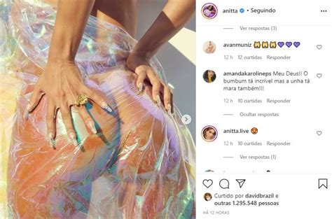 Anitta agita web ao surgir completamente nua em fotos graus O Maior Portal do Piauí