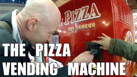 Amazing Pizza Vending Machine Youtube