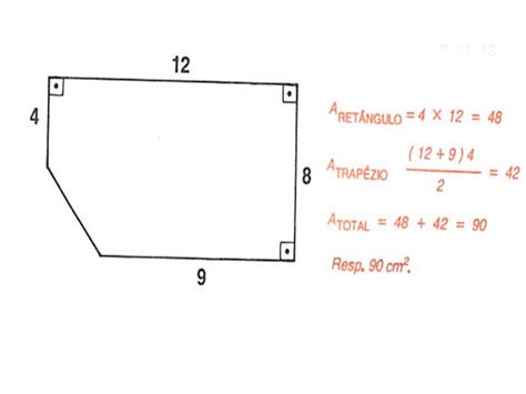 Calcule A área Dos Polígonos Simplificando O Resultado Quando Possível