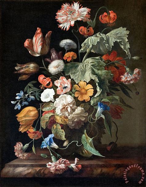 Rachel Ruysch Still Life With Flowers Painting Still Life With