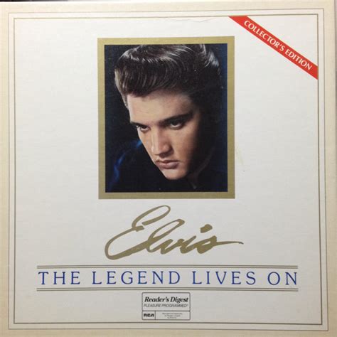 Elvis Presley Elvis The Legend Lives On Box Set Discogs