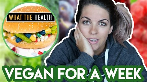 I Tried Going Vegan For A Week Youtube