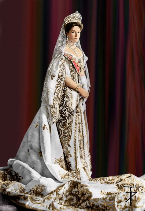 Empress Alexandra Feodorovna Historical Dresses Court Dresses