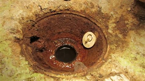 The reason for that is that basement floor drains need maintenance in certain situations and access to the drain is necessary. unplugging cast iron floor drain trap - laundry tub drains ...