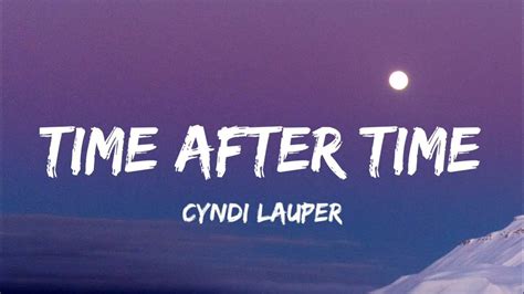 time after time lyrics