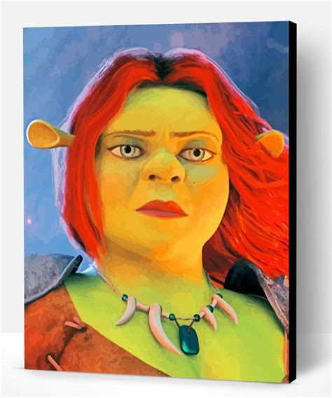 Fiona Shrek Paint By Number Paint By Numbers Pro
