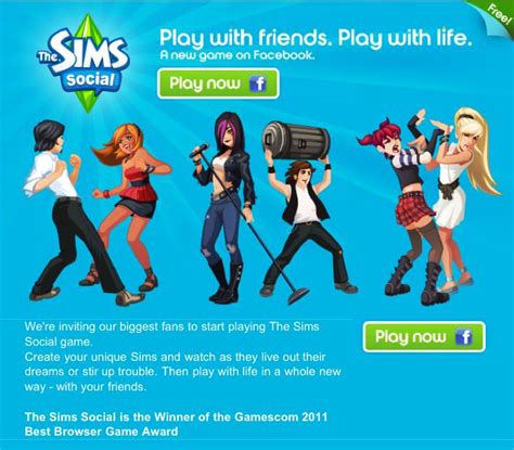 Gear Games News Ea Launches The Sims Social On Facebook Geardiary