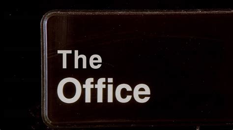 The Office Sign Tv Show Logo Photo