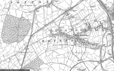 Old Maps Of Royston Yorkshire Francis Frith