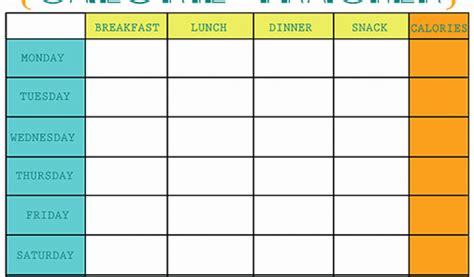 Towards the bottom of this page there is a link to a. Calorie Counter Spreadsheet then Printable Calorie Tracker ...