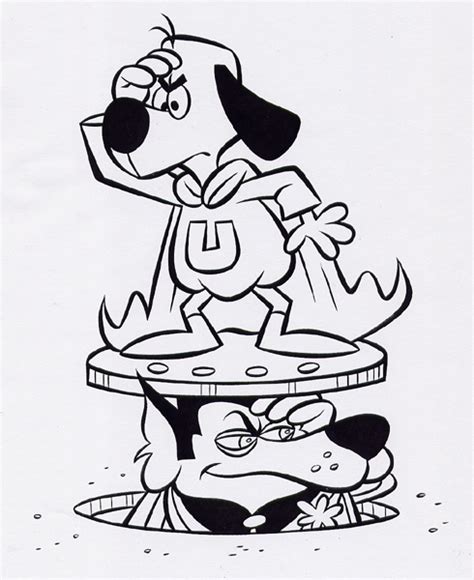 Underdog And Total Television Character Art By Patrick Owsley At