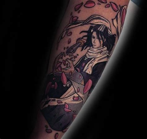 Anime Forearm Tattoo Ideas 60 Anime Tattoos For Men Bodenowasude