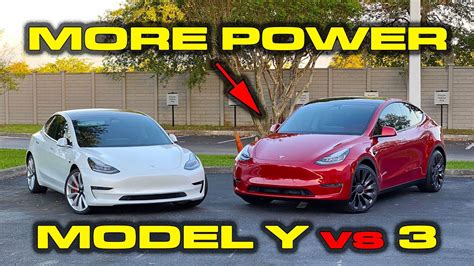 More Power In The Y Tesla Model Y Performance Vs Model Performance