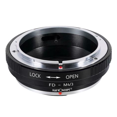 new kandf m13121 canon fd lenses to m43 mft lens mount adapter 36955