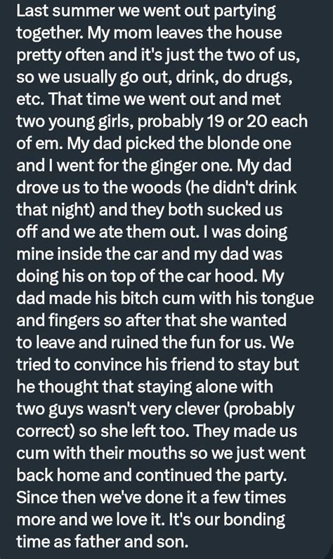 pervconfession on twitter update on how he helps his dad cheat