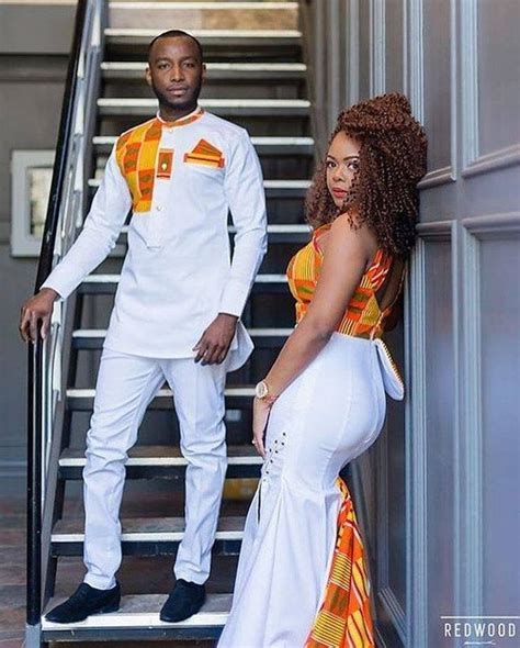 African Couples Clothing African Couples Outfit African Couples Attire