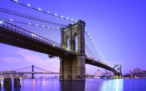 Die Brooklyn Bridge Unglaubliche Und Großartige Brücken Und Viadukte