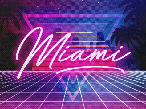 A theme based on some of the miami vice colors for omega on numworks. Miami Vice Neon Lights by Eduardo Kranjcec for krnd on Dribbble