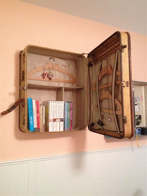 My Daughters Ingenious Idea For Repurposing Vintage Luggage Diy Decor