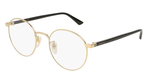 gucci gg0297ok round oval eyeglasses for unisex