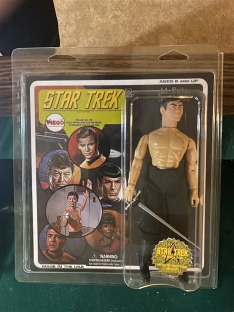 Star Trek Tos Mr Sulu Swashbuckling Attire Naked Time 8” Custom Carded Mego 3499 Picclick