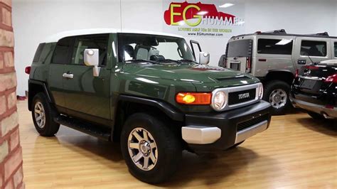 2014 Toyota Fj Cruiser For Salerare Army Greenlow Miles And Great
