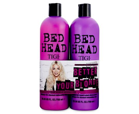 TIGI Bed Head Dumb Blonde Shampoo Conditioner Pack 750mL Catch Co Nz