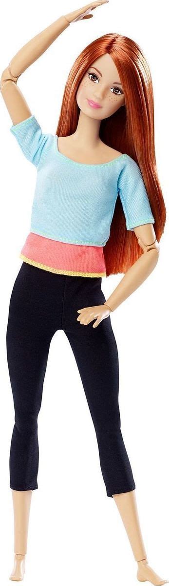 Barbie Made To Move Doll Blue Top Skroutzgr