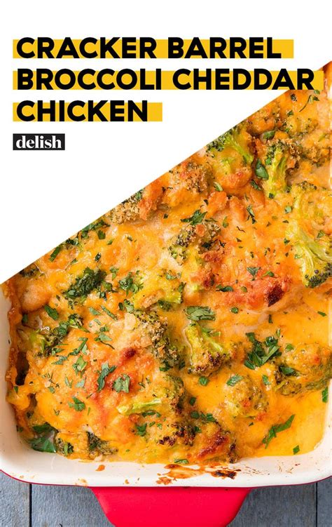 Home > chicken casseroles > copycat cracker barrel broccoli chicken casserole. Cracker Barrel-Inspired Broccoli Cheddar Chicken Casserole ...