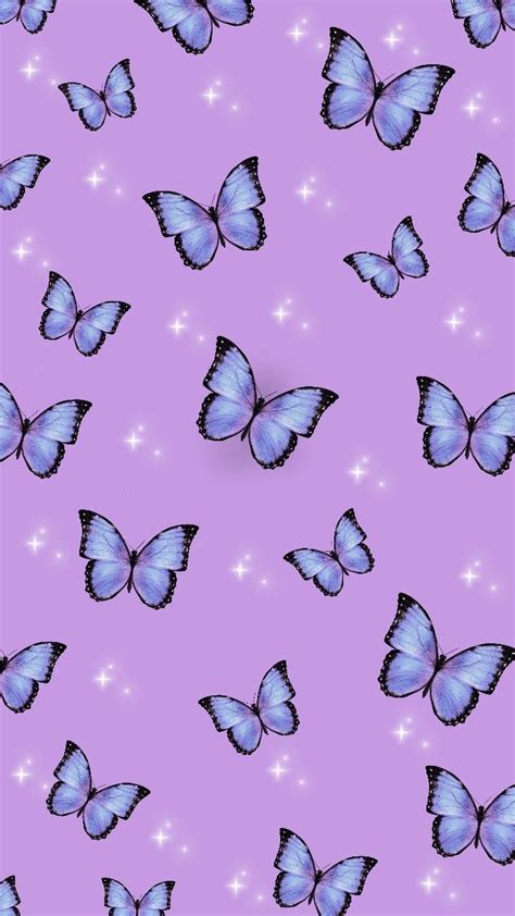 Aesthetic Backgrounds Butterfly Purple Inside My Arms
