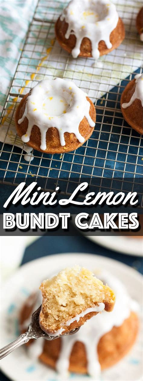 They are easy to prepare and can be served for breakfast, potlucks, and even fancy desserts. Mini Lemon Bundt Cakes | Recipe | Lemon bundt cake ...