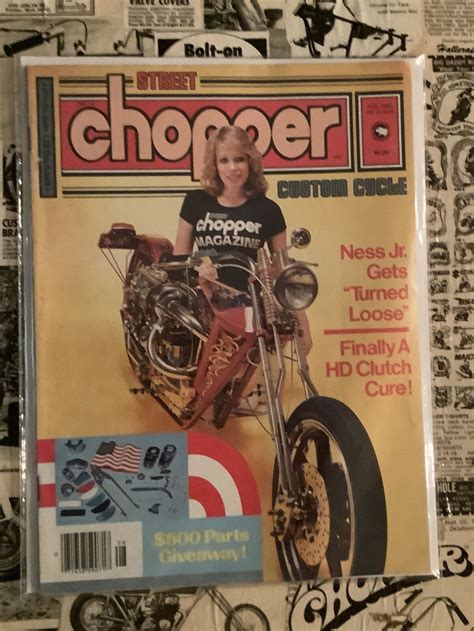 Lot Of 7 Vintage 1970s 1980s Street Chopper Magazines 1978 1979 1980