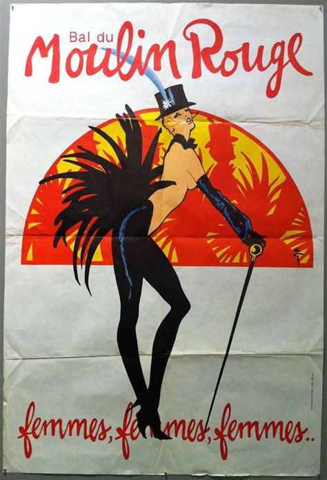 Ba Du Moulin Rouge In 2021 Vintage French Posters French Poster