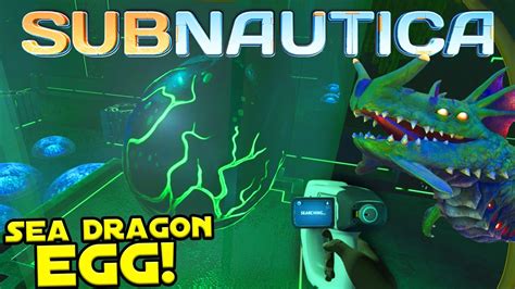 Sea Dragon Egg Antechamber News And More Subnautica Youtube