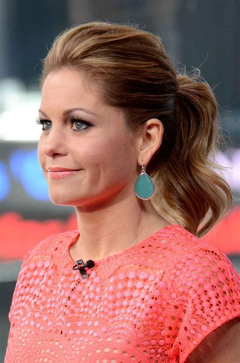 Candace Cameron Bure At The Big Morning Buzz Show In New York City