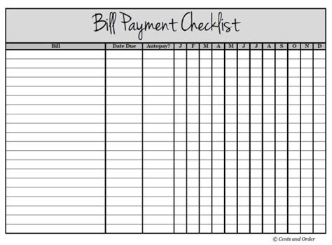 Use a smartphone app to track your spending with the best expense tracker apps around today. Free Printable Bill Payment Checklist You Can Download Now ...