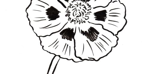 Poppy Coloring Page Printable