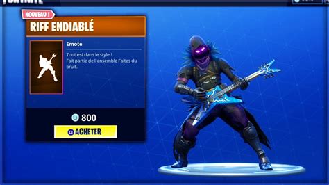 Another week of fortnite's tenth season begins this morning. NEW EMOTE "ROCK OUT" (RIFF ENDIABLÉ) ! FORTNITE Battle ...