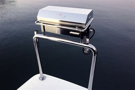 Marine Boat Bbq Grill Kuuma 125 Boat Bbq Grill 12 X 6 Ss Food Tray