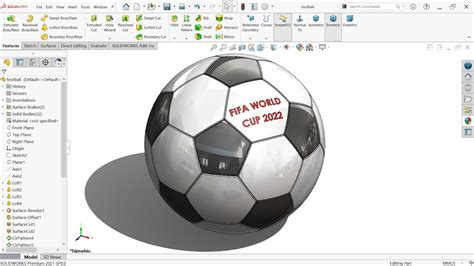 Solidworks Soccer Ball Football