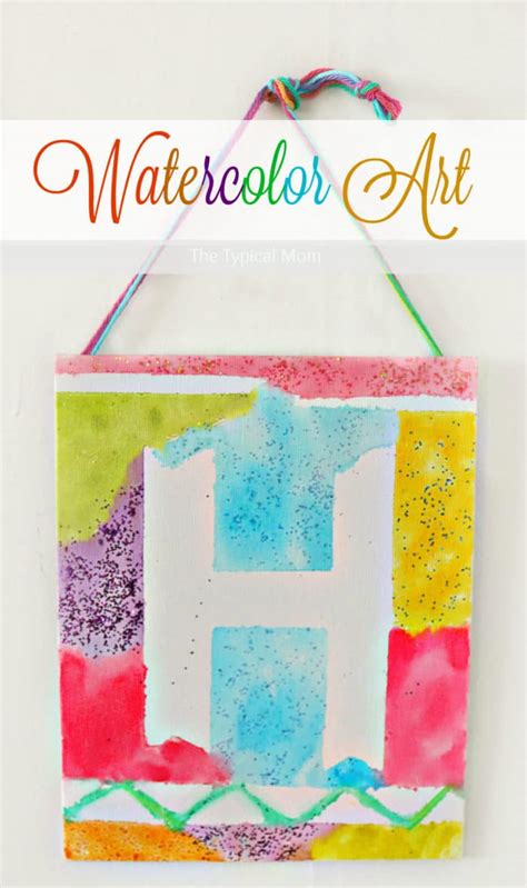 These easy watercolor ideas will help you get started! Watercolor Painting Ideas · The Typical Mom