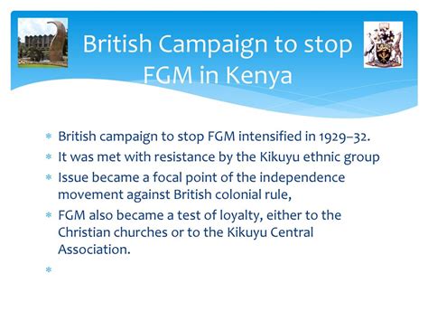 The Trend Of Decline Of Fgm Prevalence In Kenya By Ethnicity Ppt Download
