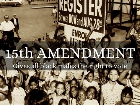 15th Amendment African American Voting Rights Clip Art Library