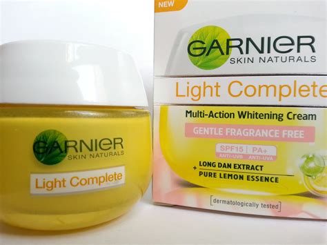 Garnier Light Complete Multi Action Whitening Cream Review Fishmeatdie